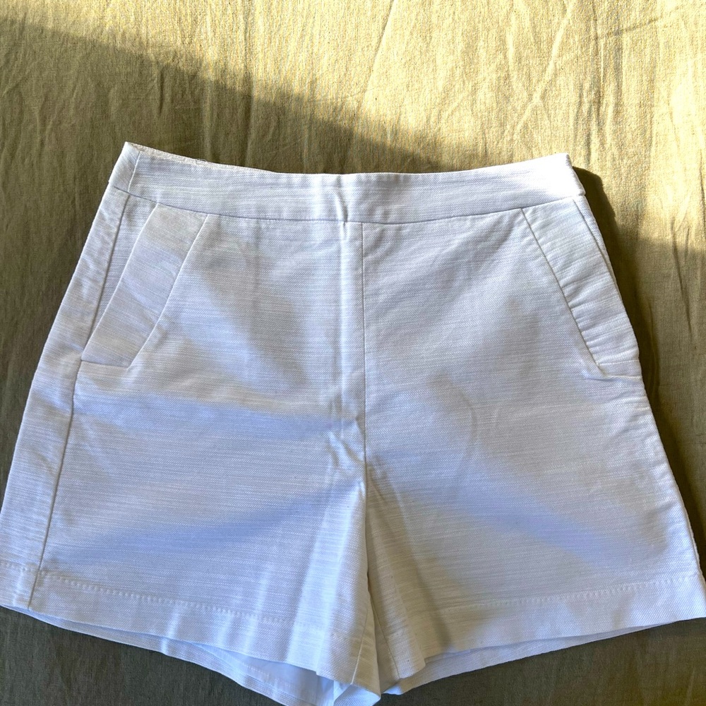 Classic White Women's Shorts